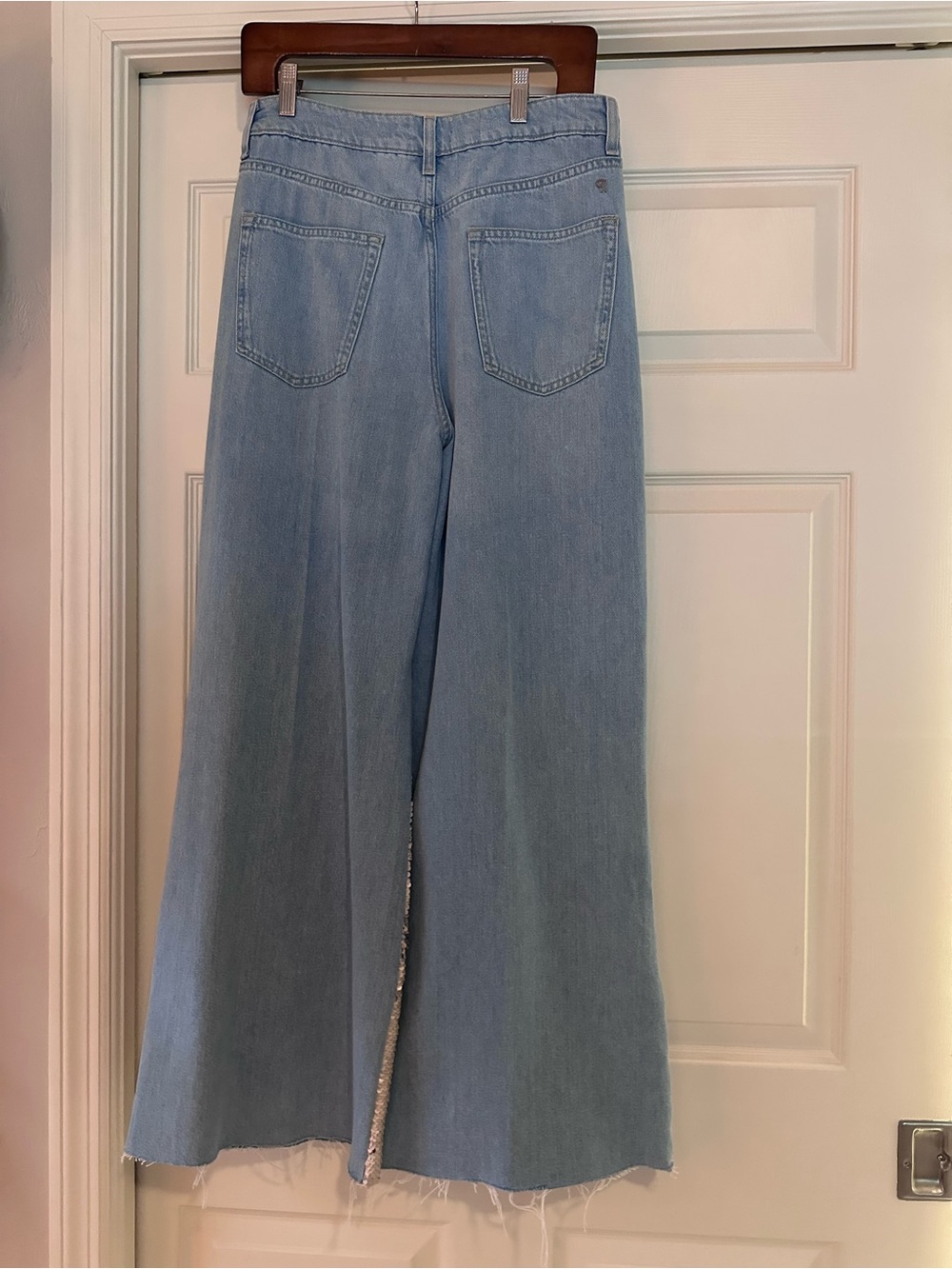 Sequin Front Wide Leg Pilcro Jeans - Picture 3 of 6